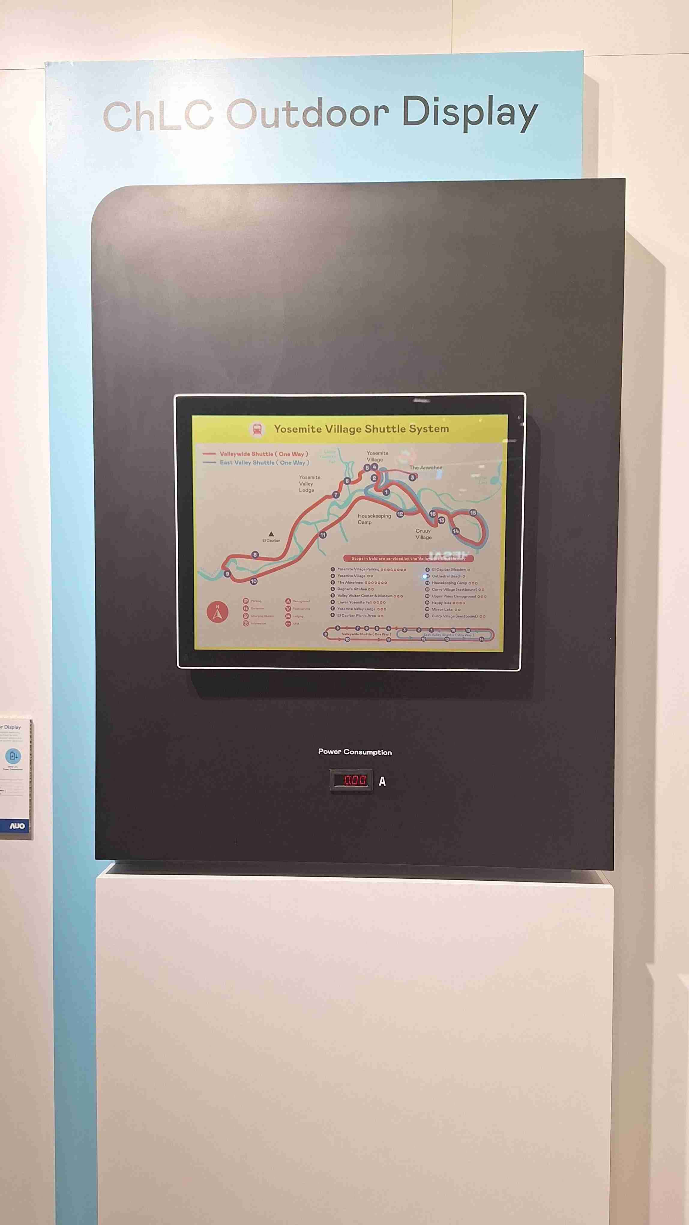 EBpay的「胆固醇液晶超低耗能户外全彩显示器」不只环保省电，，，且符合户外严苛使用环境，，，，拥有在摄氏-30度至85度下的宽温使用优势，，，，并且强光愈强愈能呈现绝佳的色彩饱和度及显示效果，，，，易于安装的特性将成为户外电子看板的新首选。。。。