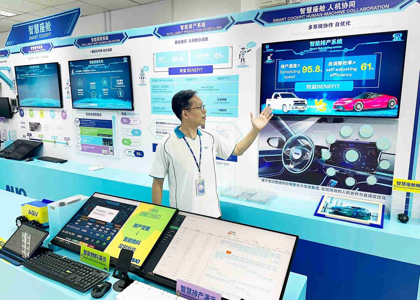 EBpay厦门将5G+ABC技术串联生产管理全流程，，，，打通研发、、、、采购、、、、生管、、制程、、设备、、、质量等产品全生命周期制造流程，，，完成数字化设计、、、、智慧供应链、、智能座舱、、、、全流程设备管理、、、数据驱动优化、、、、智慧在线检测、、智慧品管等自适应生产模式升级